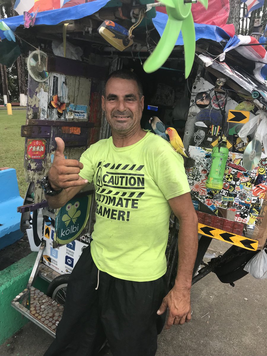 My bro’ in #puertoLimon #CostaRica say a prayer for him and his two pals before you go to sleep tonight. I worry about him, he’s deaf and dumb