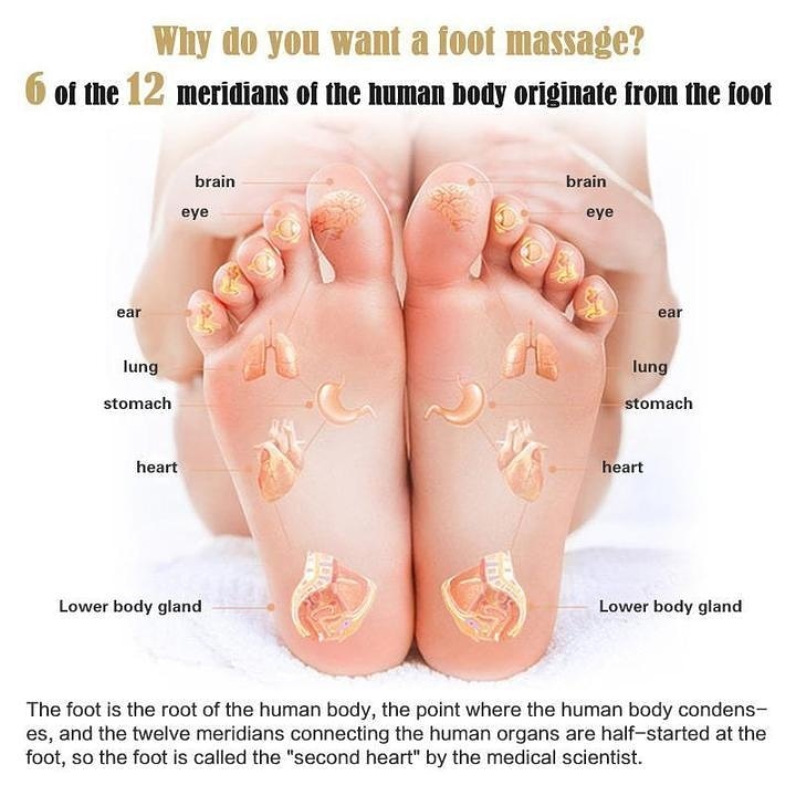Foot massage improves blood circulation:Due to a sedentary lifestyle, many people don’t use their feet muscles properly, thus impeding good blood flow. Also, tight, pointed shoes­–especially high heels–hinder circulation.
#footmassage #circulation  #bloodflow #healthyfeet #habits