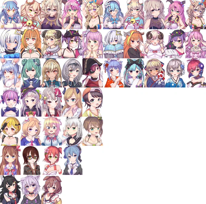 43日目〜47日目、ホロライブ3期生2枚目まとめ&amp;100チャレ全まとめ。
#ぺこらーと 
#絵クロマンサー 
#しらぬえ 
#ノエラート 
#マリンのお宝 
#100日間100枚イラストチャレンジ 