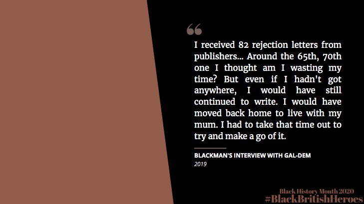 For Day 15 of  #BlackHistoryMonth   our next Black British Hero is one of my favourite authors: Malorie Blackman OBE here are some facts about her! @malorieblackman  #BlackHistoryMonthUK    #BHM    #BlackBritishHeroes