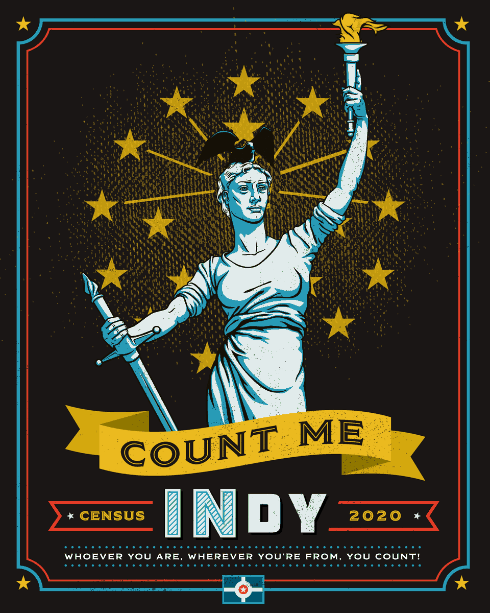 IndyParksandRec's tweet photo. It's the last day to fill out your #2020Census! Indy could be missing out on up to $30,000 for each person who goes uncounted. This money goes towards programs like school lunches, housing assistance, healthcare, road repair, and more. Respond now at https://t.co/SJ5KL5tjEG. https://t.co/csVnikTjC8