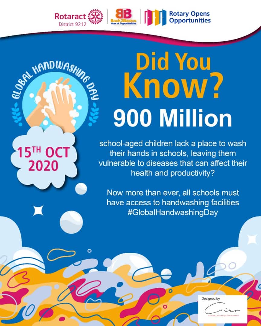 racjkuat's tweet photo. Today the world is celebrating Global Handwashing Day 👏🏾.
Here are some important facts to know 👆🏾 https://t.co/Bqwjn11aRQ