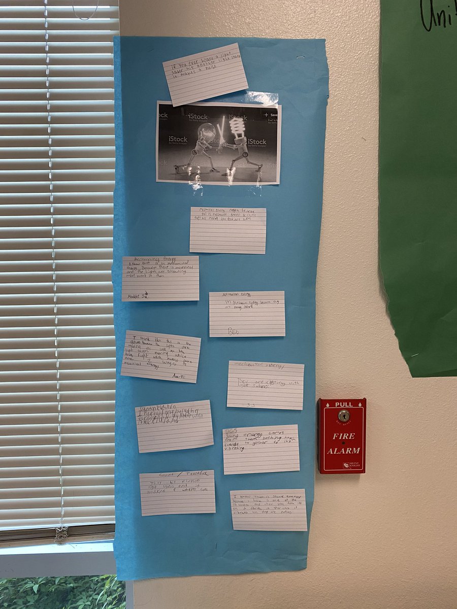 WoodsComal's tweet photo. What forms of energy can you find in these images? Mr. Whipple’s class can find all 5! Love these exit tickets! @FEScomal #authentic https://t.co/xpUrYcqFTf
