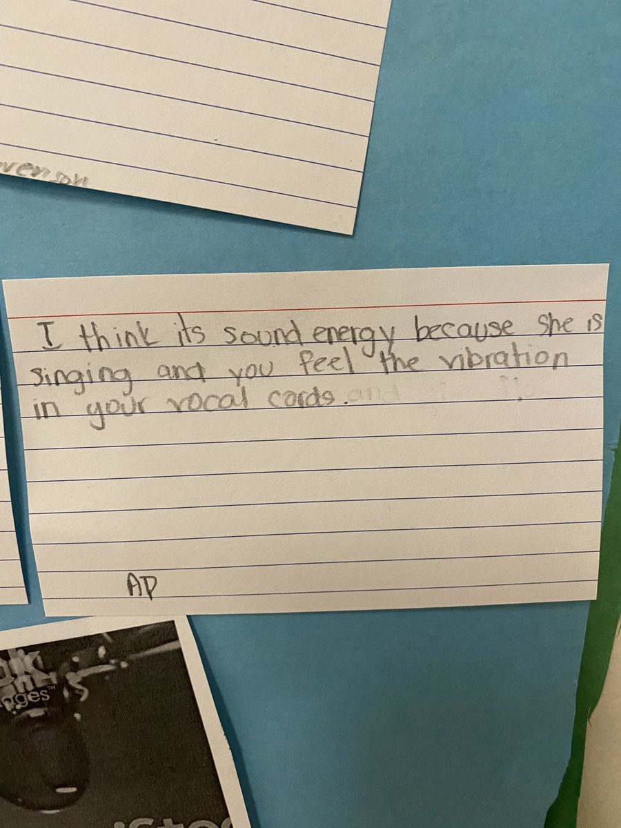 WoodsComal's tweet photo. What forms of energy can you find in these images? Mr. Whipple’s class can find all 5! Love these exit tickets! @FEScomal #authentic https://t.co/xpUrYcqFTf