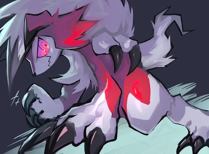 ルガルガン
好きなポケモンがお題だったので初参加
#ポケモン版深夜の真剣お絵描き60分一本勝負 