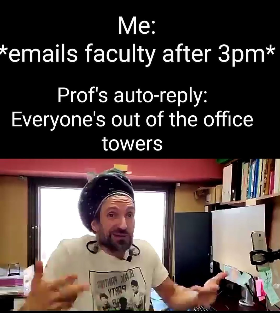 professoriales1's tweet photo. #memes #academiclife #teaching #professor #professorlife #teacher #teachinglife #professorcommunity #literature #lit #humor #memesforteachers #lol #haha #funny #academic #university #universitylife #faculty #facultymeeting #facultylife #college #collegelife #student #oof https://t.co/JHbmNiJflL