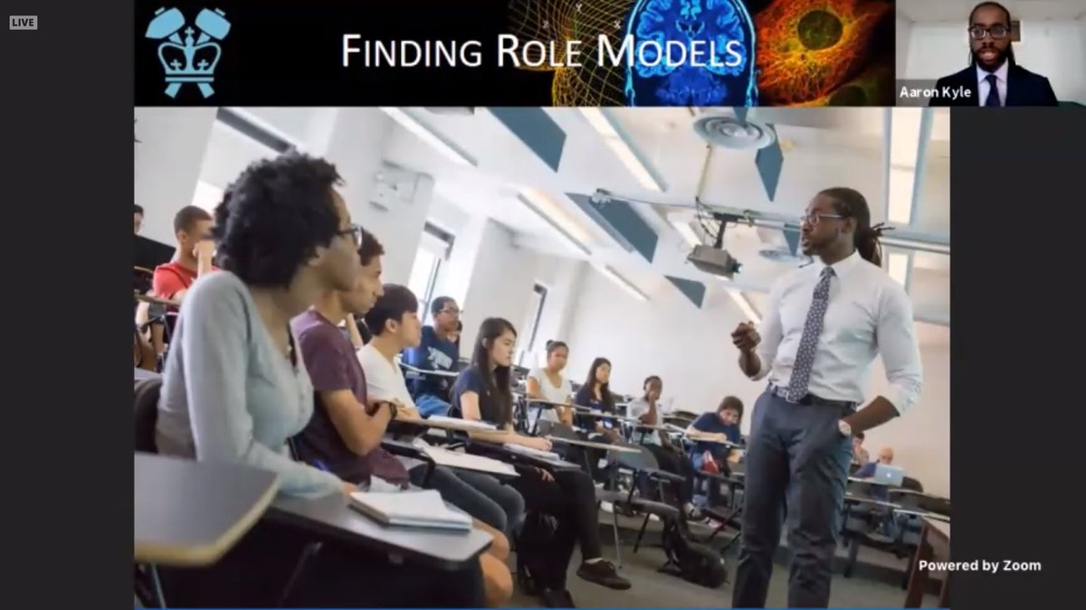 ColumbiaBME's tweet photo. Prof. Kyle, you are an inspiration to all of us. Thank you for your unrelenting dedication &amp; interminable passion in bringing #diversityequityandinclusion to the forefront as you help champion so many young URM voices &amp; foster their exploration of the world of #STEM. #BMES2020 https://t.co/LeE9p9c8hU