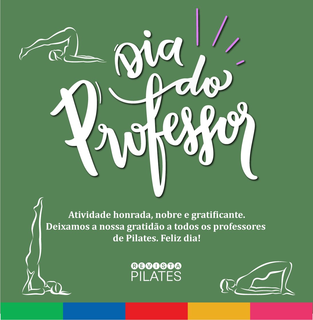 revistapilates's tweet photo. Parabéns para aqueles que tornam possíveis todas as outras atividades! 
15 de Outubro - Dia do Professor ❤ #revistapilates

#diadoprofessor #corpoemente #professor https://t.co/4RUYWRGxgs