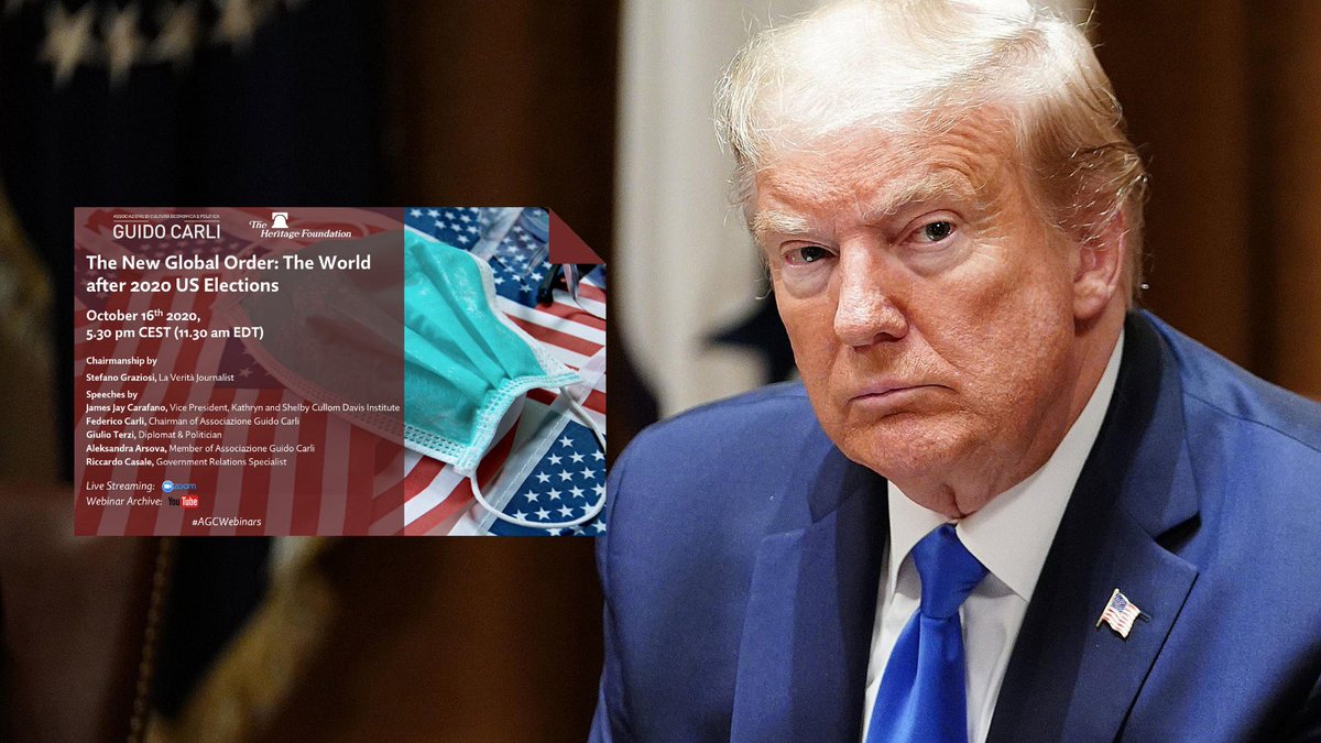 LaVeritaWeb's tweet image. Che cosa dobbiamo dunque attenderci sul piano geopolitico da queste presidenziali? È a queste e ad altre domande che cercherà di rispondere il webinar, organizzato dall’Associazione Guido Carli e dalla Heritage Foundation, «The new global order: the world after 2020 elections».