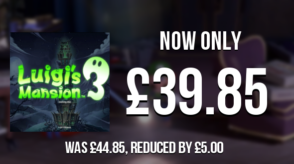 SwitchPrices's tweet photo. Luigi's Mansion 3 has dropped by £5.00 and is now £39.85
https://t.co/F9AmdgOQVW
#LuigisMansion3 https://t.co/t8RMbOwYgA