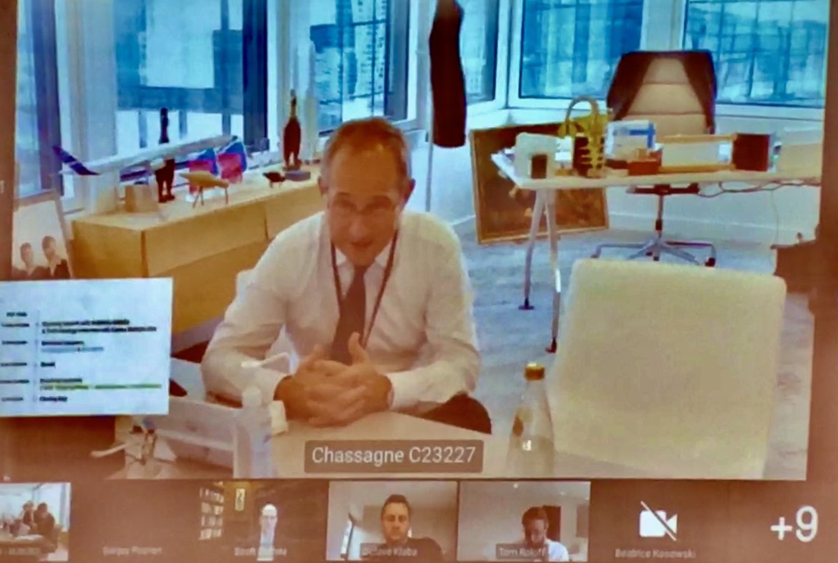 Our CEO ⁦<a href="/FredericOudea/">Frédéric Oudéa</a>⁩ opening #ExternalAdvisoryBoard of our #ITInfrastructure ⁦<a href="/SocieteGenerale/">Societe Generale Group</a>⁩, sharing his vision on banking and our strategy, and his direct implication and support in #digital and #IT.