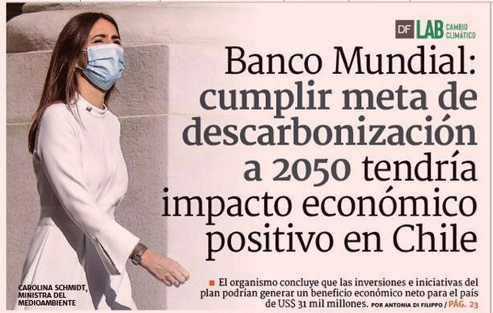 CarolaSchmidtZ's tweet image. Buenas noticias! El estudio del @bancomundial que presentamos hoy junto a @jcjobet, viene a derribar el mito de que crecimiento económico y carbononeutralidad, se contraponen. La evidencia es que la neutralidad trae consigo grandes beneficios ambientales, sociales y económicos👇