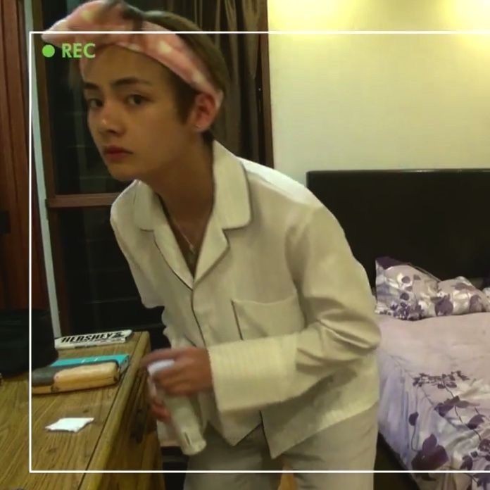 taehyung and his love for pajamas — a cozy thread 