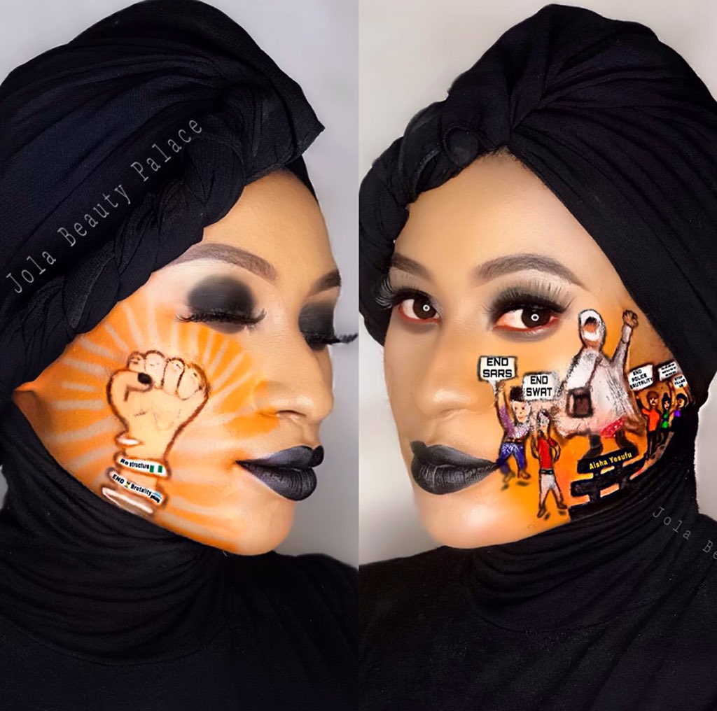 SWaliyat's tweet photo. “WE WANT A NIGERIAN SOCIETY WHERE A CHILD OF NOBODY CAN BECOME SOMEBODY WITHOUT KNOWING ANYBODY “
~Aisha Yesufu 
@Tadahlymarh @Jola_bp @wizkidayo @davido @saadatbibire @aishayesufu @Highshow_001 @channelstv 
#aishayesufu #sarsmustend #endpolicebrutality #endswat  #Restructure https://t.co/p1Tdn3o95V