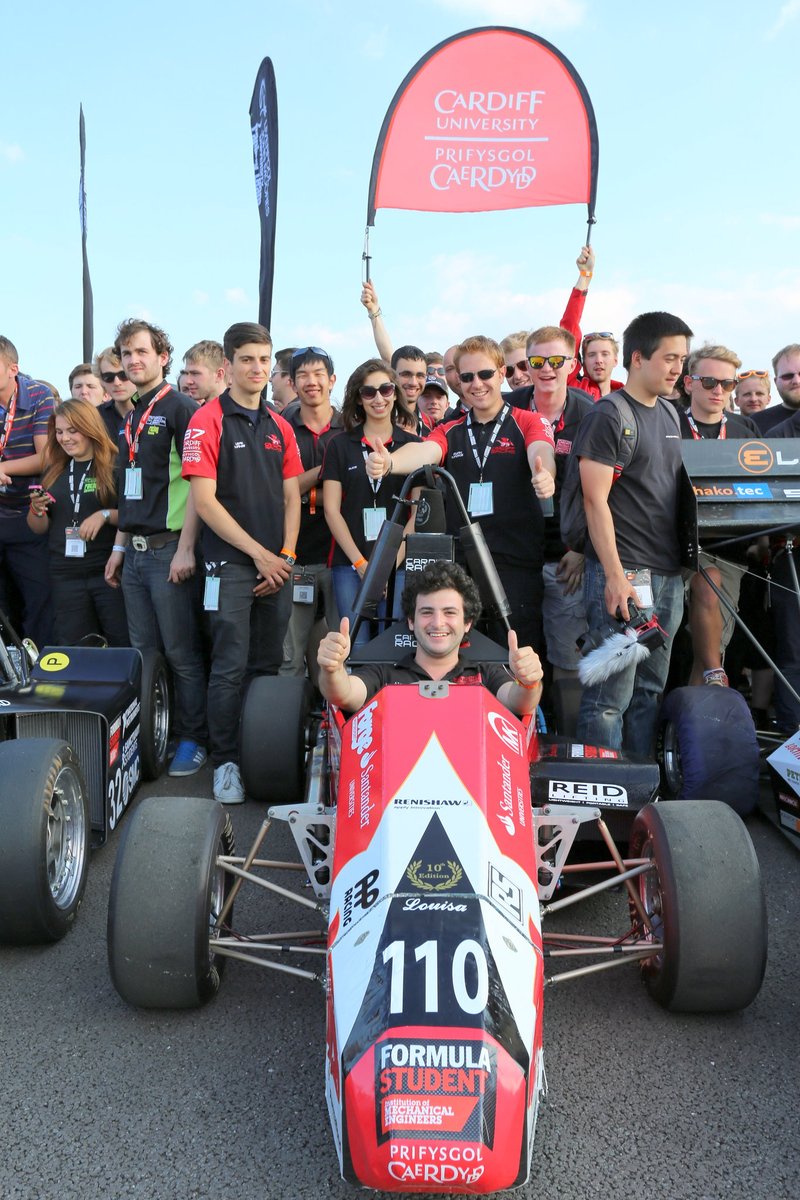 FormulaStudent's tweet photo. How about some smiles and Silverstone with these cars all the way back from #FS2014 to bring some sunshine into your Thursday - anyone recognise themselves or their friends? #throwbackthursday https://t.co/Uq5JCrsRXB
