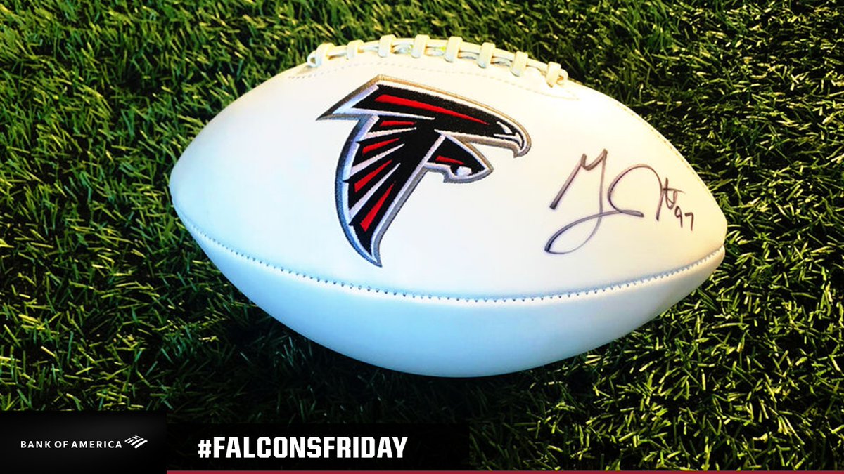 AtlantaFalcons's tweet image. It's #FalconsFriday!

RT for your chance to win a Grady Jarrett signed football!