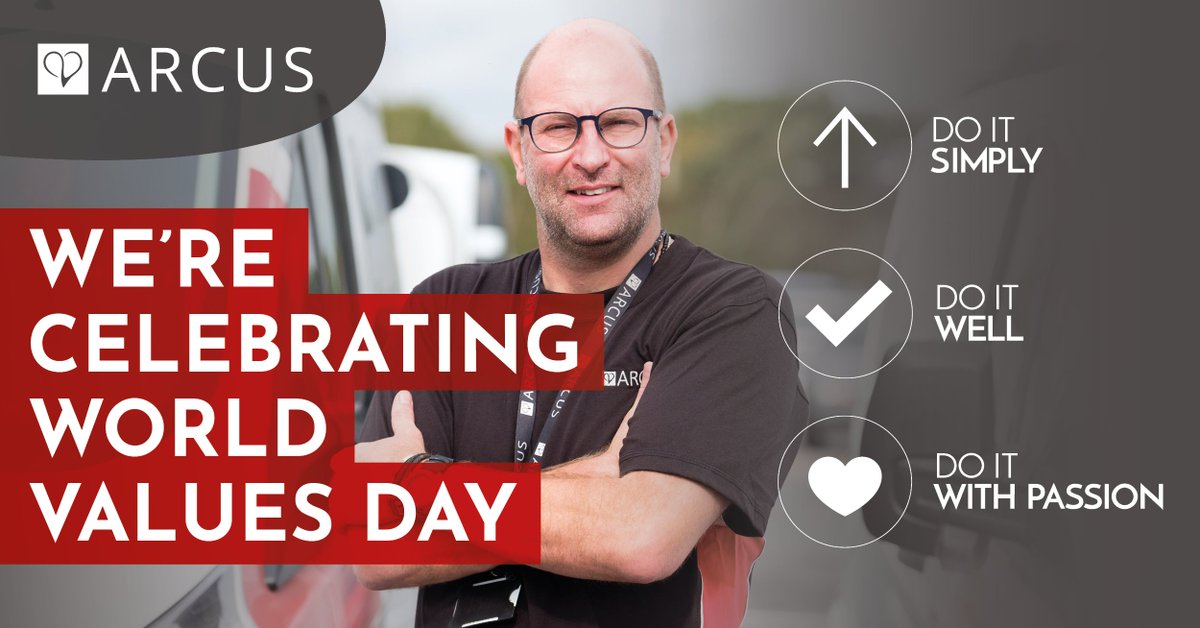 ArcusFM's tweet photo. Our values are the foundation of what we do, we live and breathe them every day and they enable us to work together to deliver a winning service for our clients.
#WorldValuesDay #ArcusFM #OneArcus #ArcusCommunity #Values https://t.co/nwC9xhMrEc