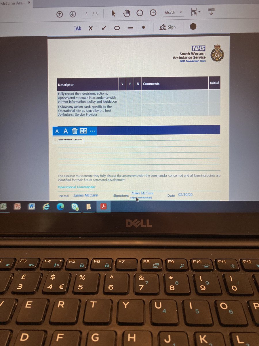 robertflute's tweet photo. Post course assessment marking #EPRR @swasFT Excellent standard and we have now moved to electronic format so easier to record 1. for student and 2. For our records process @skillsforhealth #CSCATTT #IIMARCH #alwayslearning https://t.co/S0e7P0zfvX
