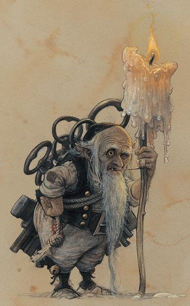 eclary84's tweet photo. The Knockers or Tommyknockers, (aka Cousin Jacks) are underground spirits of the mines. Referring to the knocking on the walls before cave-ins. 2ft tall creatures, warning the miners of impending danger. But also known to steal unattended tools or left out food. #FolkloreThursday https://t.co/z1FB6OuAxp