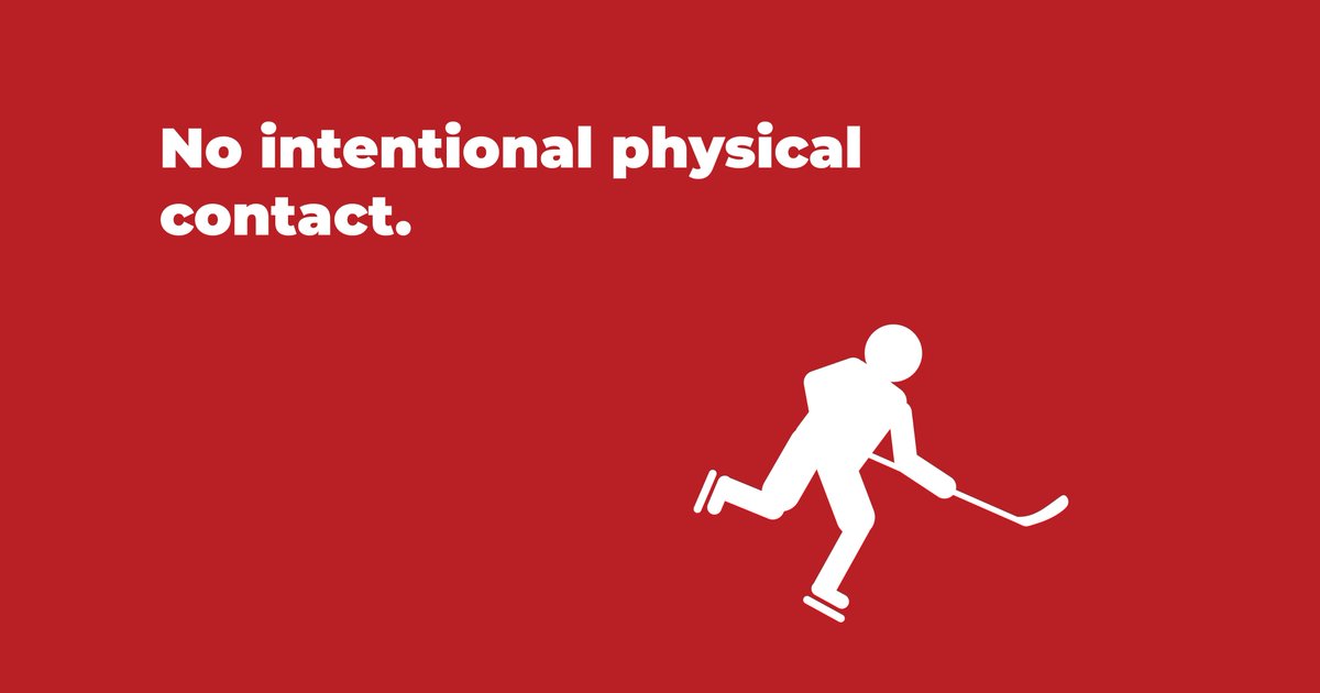The Ont. Government has allowed competition that eliminates intentional physical contact to occur. Representing a shift from traditional hockey, it is the collective responsibility of all involved to adhere to these changes so we can stay on the ice.

RTH: ow.ly/qeG950BMeR7