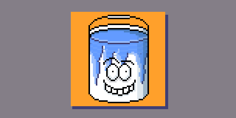AliceFeArt's tweet photo. A paint bucket.... with a face! 😀

@Pixel_Dailies

#facepaint               
#pixel_dailies 
#pixelart 
#ドット絵 https://t.co/UadSnSq9vb