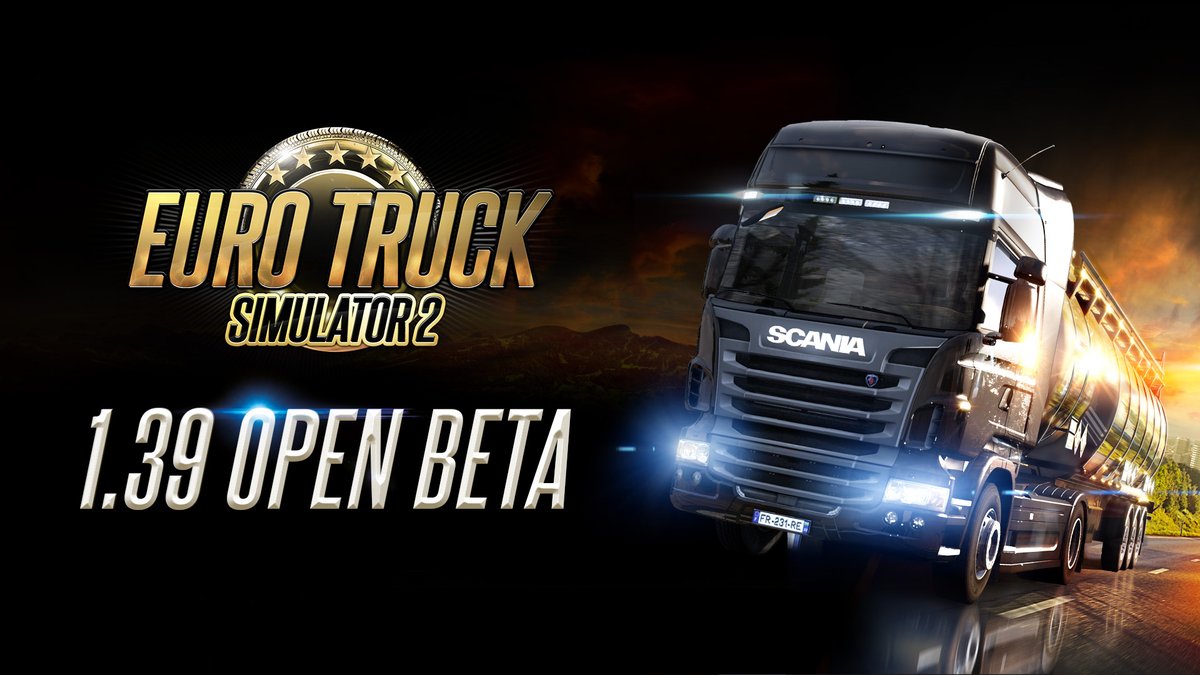 The 1.39 Open Beta for #ETS2 has arrived & includes: 

🖥️ Launchpad Redesign 
🚛 Lowbed & Lowloader Trailers
🇫🇷 City of Calais Reskin
🔊 Sound changes 
🔧 General improvements & bug fixes 

Find a detailed changelog & how to opt-in at our latest blogpost: blog.scssoft.com/2020/10/euro-t…