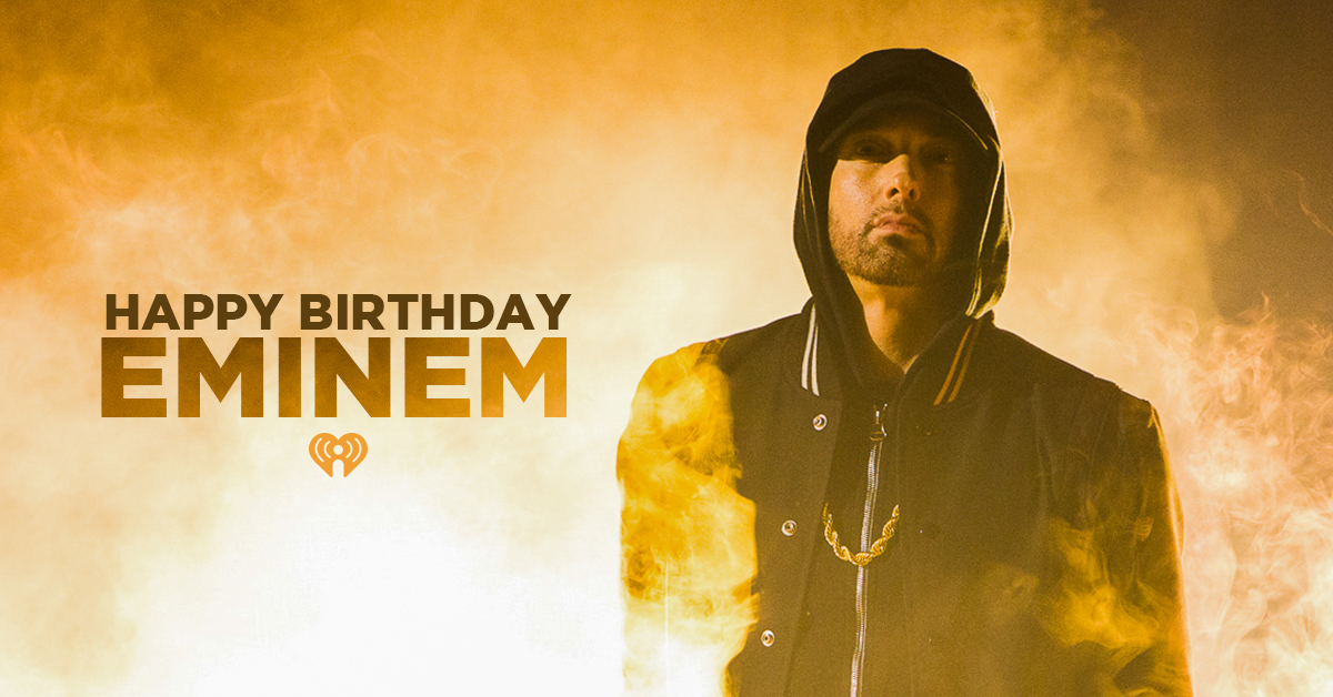 Happy Birthday to the real Slim Shady himself,  