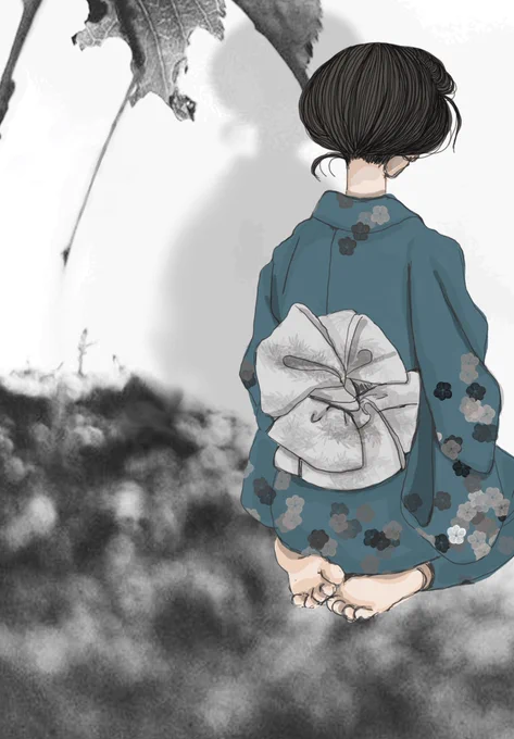 #絵柄が好みって人がいればいいなぁ 不思議なお話を描いてます。和もの多め。