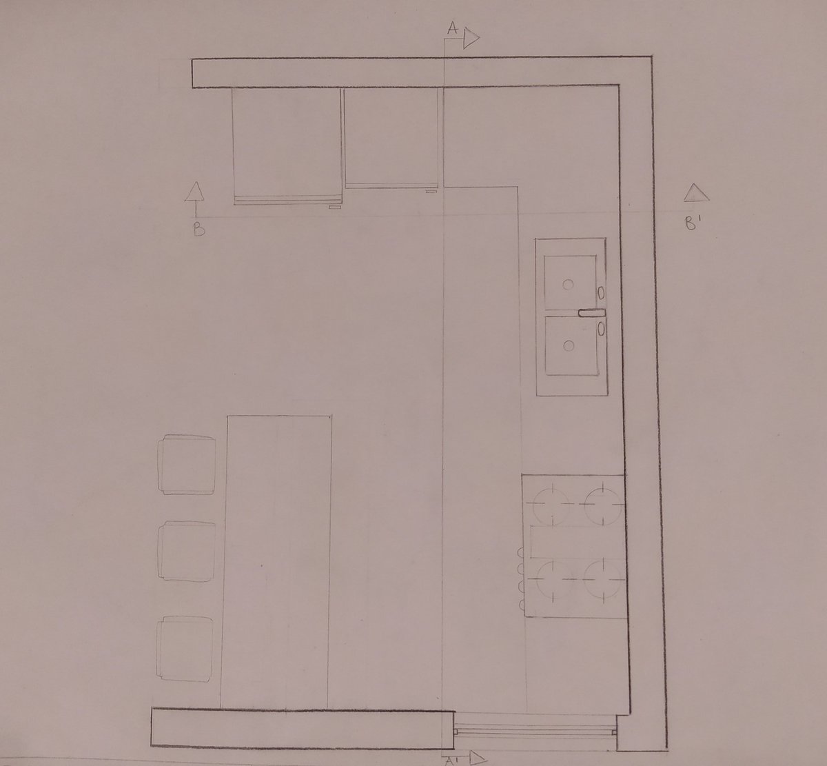paulabustillos_'s tweet photo. #Correcion #PreEntrega #MaquetaBoerador #cocina4x3Metros #SeccionB2020C #TecnicasDeRepresentacion #DiseƱo #MedidasMinimasDeCocinas #rjmc2020c @notiuru @arquitecturauru @cardonarichard #PaulaBustillos https://t.co/Df84SQJUjV
