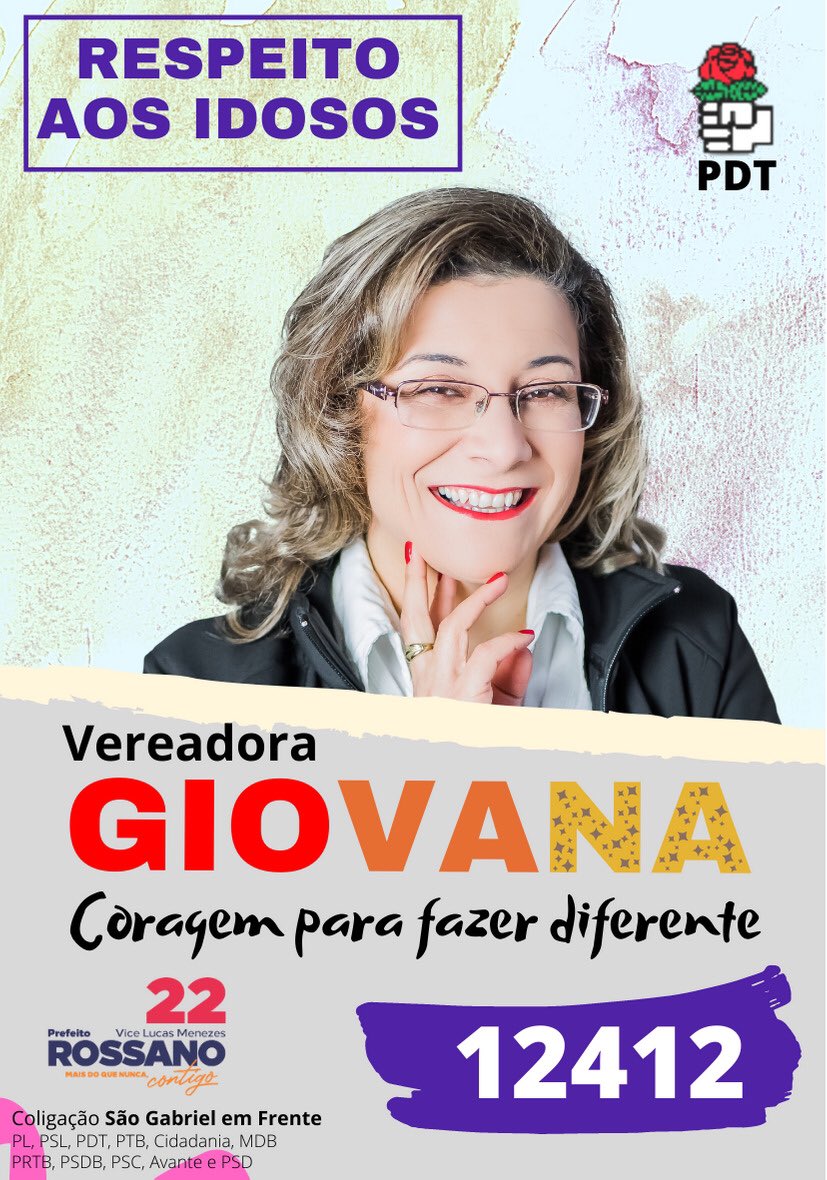 giovanabsg's tweet photo. “ O tempo é um ponto de vista. Velho é quem é um dia mais velho que a gente...” Mario Quintana
Coragem para fazer diferente!
#giovanavereadora12412
#pazeamornachegada
#equipeGG https://t.co/fz8YZkXrdQ