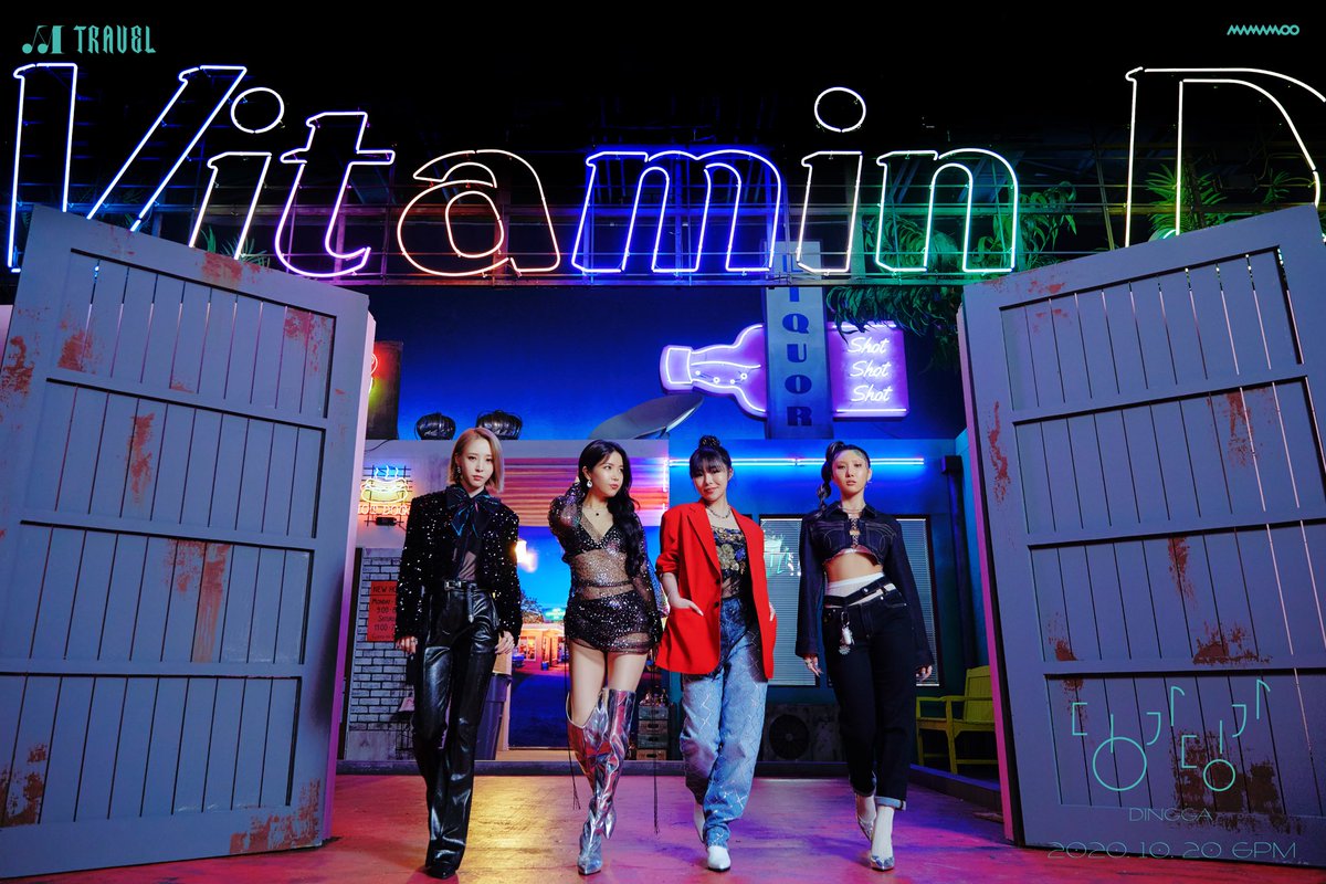 RBW_MAMAMOO's tweet image. [#마마무]

10th Mini Album [TRAVEL]

🔸 PRE-RELEASE PHOTO 🔸
🔹 딩가딩가 (Dingga) 🔹

2020.10.20 6PM PRE-RELEASE✔

2020.11.03 6PM RELEASE✔

#MAMAMOO #TRAVEL
#딩가딩가 #Dingga