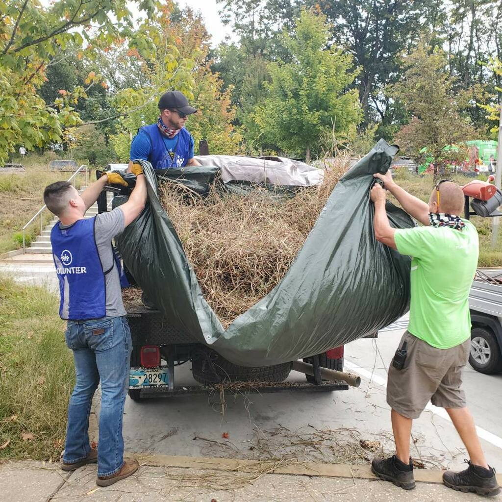 Last week, volunteers from Tulsa City-County Library and First Oklahoma Bank helped our Horticulture team prepare the Park for the Fall season as a part of United Way Day of Caring. We are so grateful for their help in keeping Gathering Place beautiful for all to enjoy!