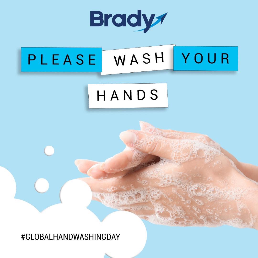 BradyIndustries's tweet photo. Today we celebrate Global Handwashing Day! But to be honest, we have been celebrating this every day since March, haven’t we? 😊 👏🏼
#TeamBrady #HonestlyBetter #washyourhands https://t.co/UO2MjjX4qB