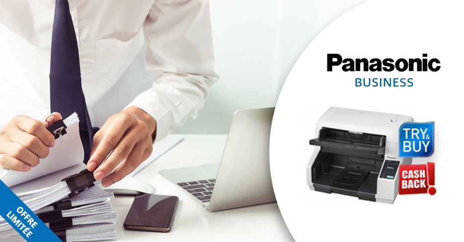 [FRANCE] Revendeurs, prolongation de la promotion Panasonic TRY&amp;BUY jusqu'au 31 décembre ! Faites tester gratuitement un scanner de production Panasonic à vos clients et appliquez une réduction en cash back sur leur prix d'achat ! Pour en savoir plus 👉 lnkd.in/dK4kxSC
