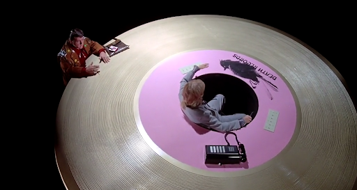 GandgTheater's tweet photo. Where can I get this table? I need one for my study. What I do know how to get is our latest episode on #PhantomOfTheParadise. Why it's available at https://t.co/EUFKHqY8eI  or any app under Golan-Globus Theater. #Schlocktober rolls on! https://t.co/voyEybRvBR