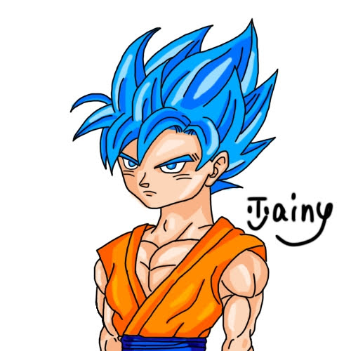 超サイヤ人ブルーのtwitterイラスト検索結果
