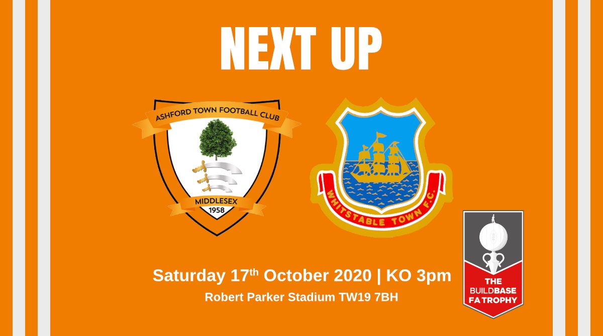 ashfordtownmx's tweet photo. NEXT UP - FA TROPHY 🏆🍊
🆚 @whitstabletown
🕒 Sat 17 Oct | KO 3pm
📍 RPS, TW19 7BH
🎫 ADVANCE: Adult £8.50 / Conc £6.50 / U16 Free https://t.co/OJQjY5rQcH
🎫 MATCHDAY: Adult £10 / Conc £7.50 / U16 Free
📱 #ASHWHI
#atmx #ItsNotOrange #IsthmianLeague #nonleague #FATrophy https://t.co/y28MA8eybU