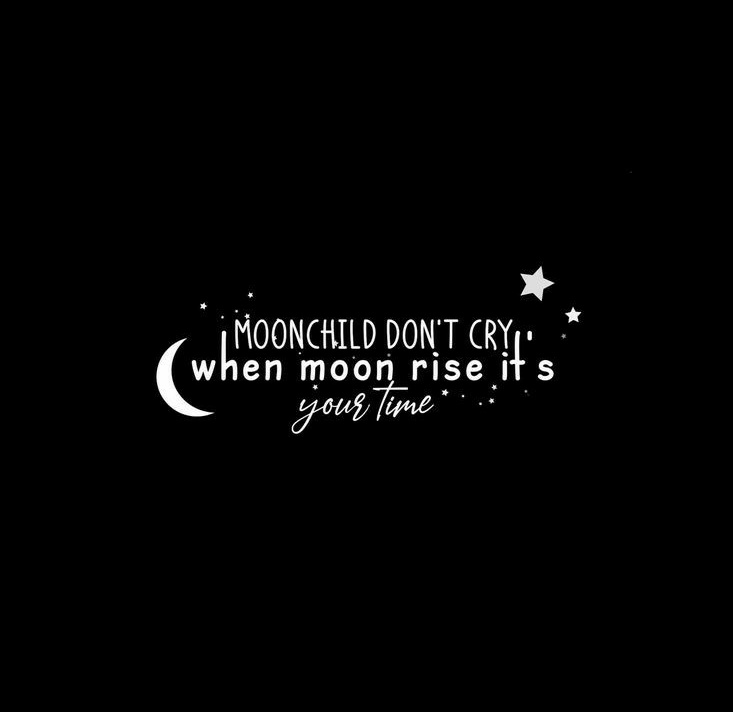 moonchilds will shine in the fields we are supposed to which might be unexpected, that we will stand out from the crowd n shine in the most unexpected places in the most unexpected ways. Joon is reassuring us n himself of better times while reminding us of the truths of lives.