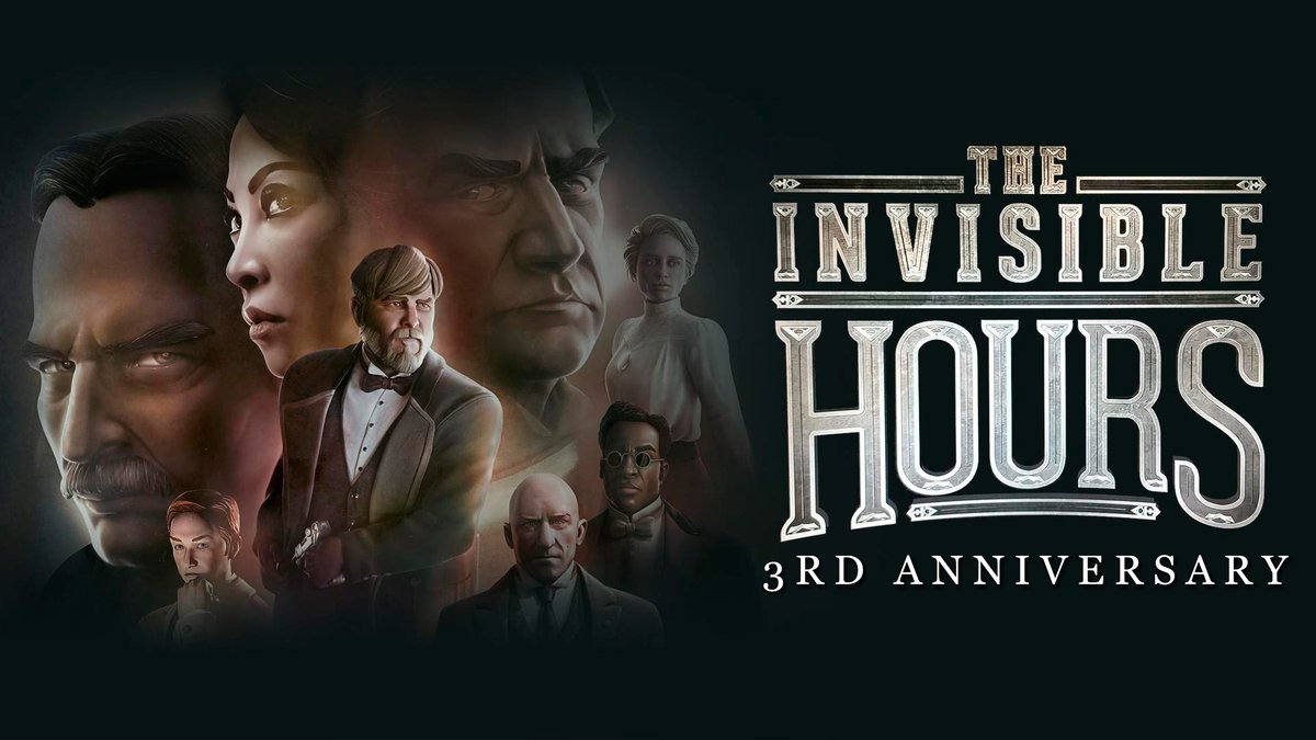 TequilaWorks's tweet image. Seeing is believing... and we can't believe it's been 3⃣ years since we released 🕰️ THE INVISIBLE HOURS 🕰️ 
Happy birthday 🥳!