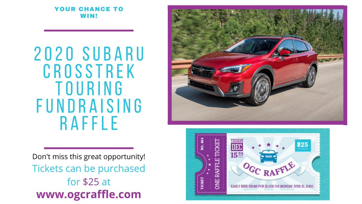 OttawaGym's tweet photo. Head to https://t.co/vlEn45nE9d to purchase a $25 ticket to WIN a 2020 Subaru Crosstrek Touring from Otto's Subaru Ottawa @SubaruCanada This is your chance! Don't miss out on this great opportunity. Raffle funds will be used to support https://t.co/HqHaUBQueE programs &amp; facility https://t.co/yQuCyimd8U