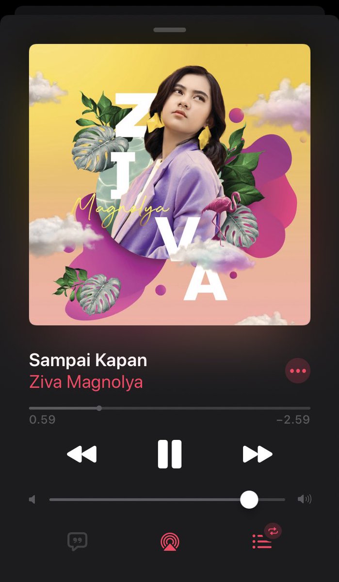 Udah tersedia di itunes yew #ZivaSampaiKapan 💃🏻💃🏻💃🏻