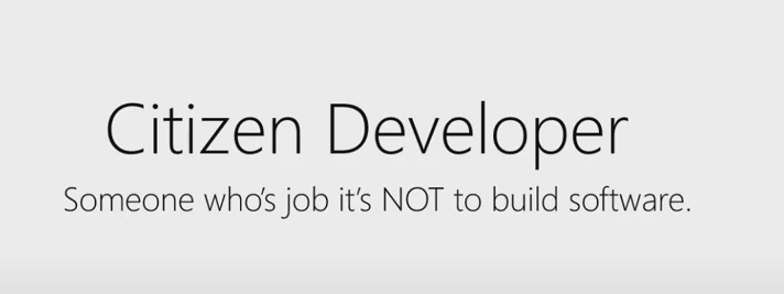 ccognetta's tweet image. Great Definition of Citizen Developer!  #StartDevChange  @MSFTDynamics365