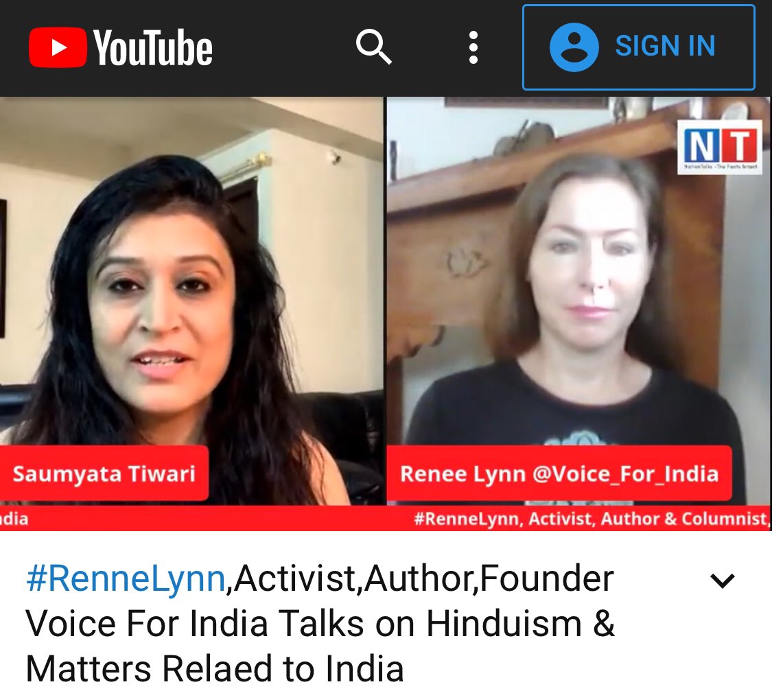 SaumyataTiwari's tweet photo. Those who missed the live session ! Activist,Author,Founder Voice For India RenneLynn, @Voice_For_India Talks on US Elections it’s Impact On India, Hinduism &amp; Matters Relaed to India🇮🇳 

https://t.co/USlUKceuCf https://t.co/4SLLEXrPHS