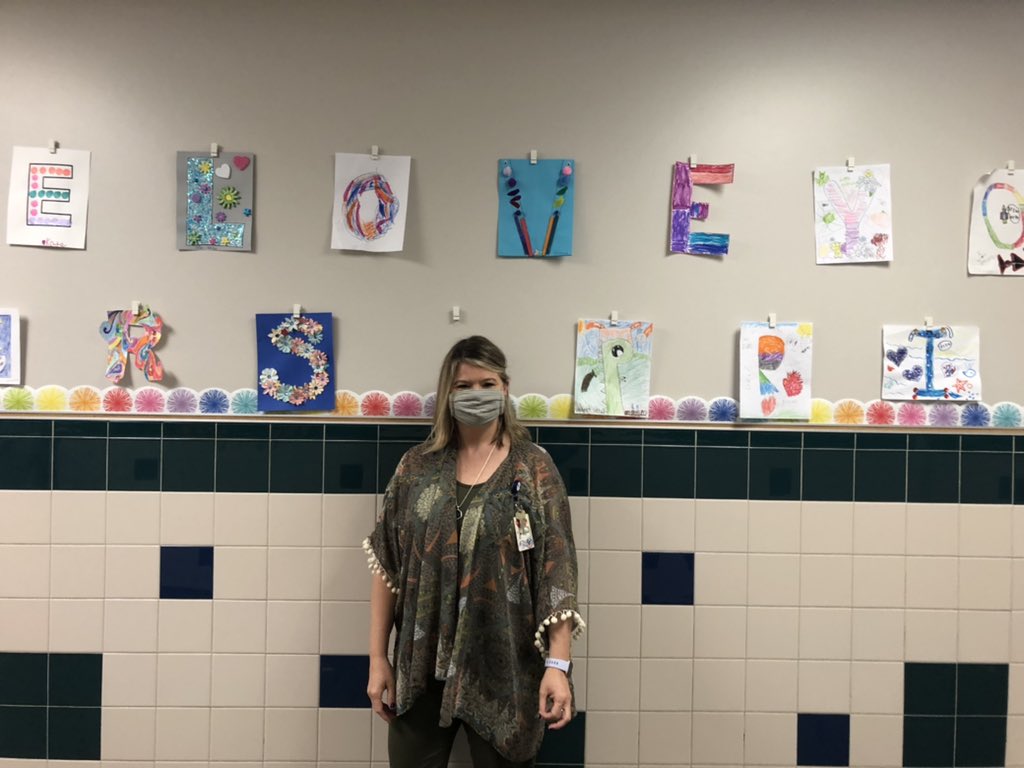 DCEgreatnesswi1's tweet photo. I love how Mrs. Priceβs VEL students shared their ππ! Walked past the letters several times and thought βthose are some cool letters!β Then, taking a step back...it all makes sense! #TreesInTheForest #relationships #greatnesswithin https://t.co/jq5bPV6zDY