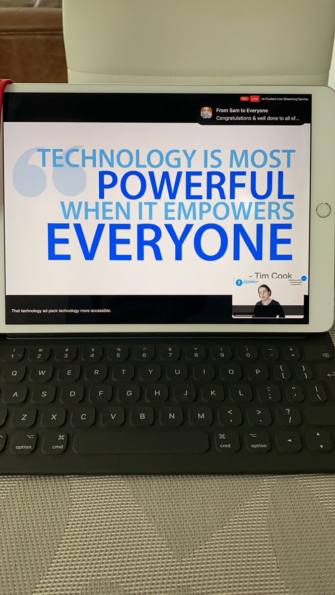 KarenSchouwink's tweet photo. Love this!! @MichelleLissoos #iPadAccessibility @iSchoolAfrica @ThinkAheadZA https://t.co/LuYA1C482H