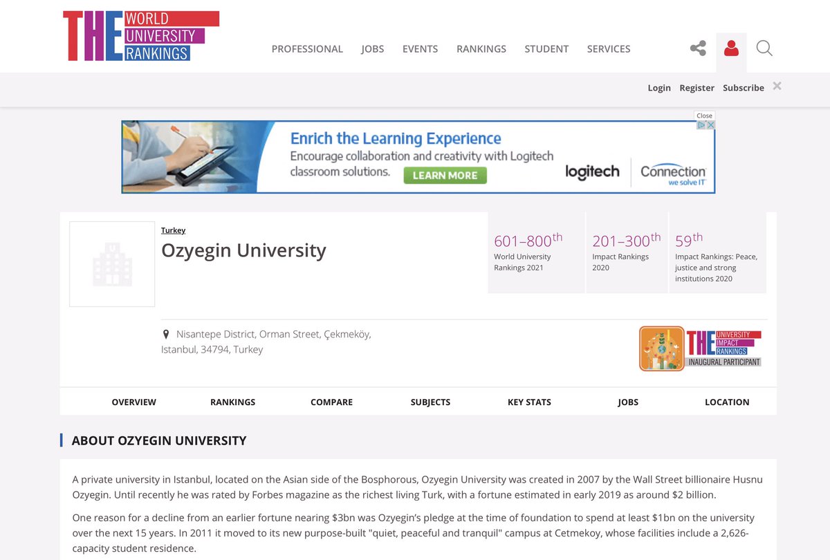 <a href="/metinmertmerdin/">Metin Mert Merdin</a> <a href="/milliyet/">milliyet.com.tr</a> Özyeğin Üniversitesi. THE Dünya Üniversiteler Sıralaması, 2021.