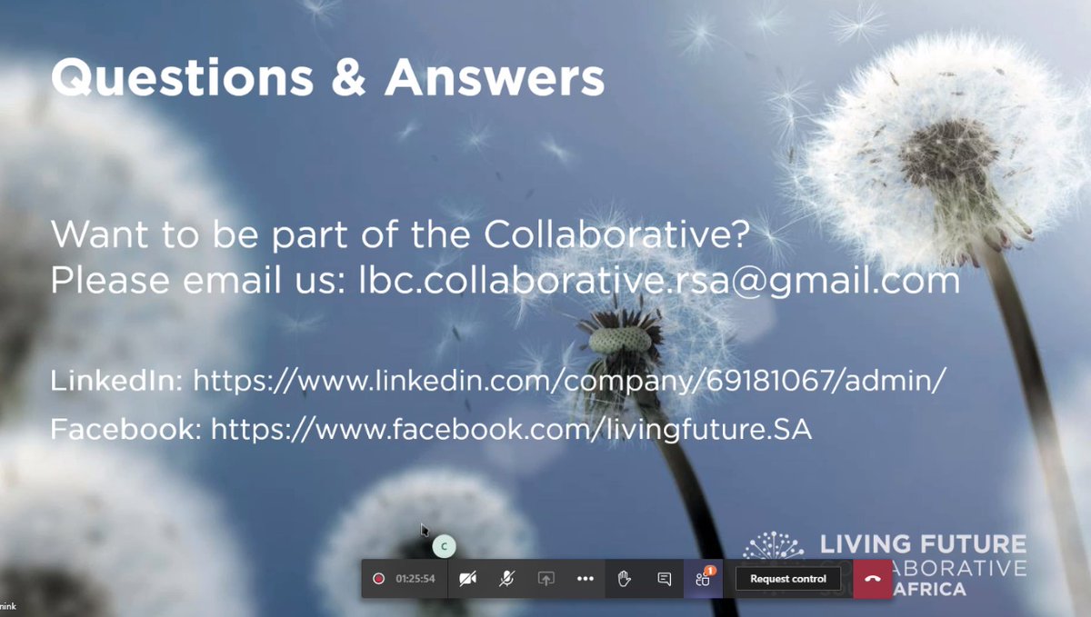 SolidGreen_SA's tweet photo. Thanks for joining! ✅Should you want to be part of the Collaborative, please email us: lbc.collaborative.rsa@gmail.com 👌
#LF20 #LivingBuilding #NetZero #NetPositiveEnergy
@Living_Future @Chilu_LMB @GBCSA #LivingFuture https://t.co/vBNR0ObAxH