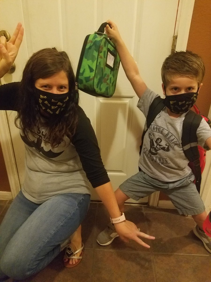 Excited to rock our new @KooKooKangaRoo masks today!