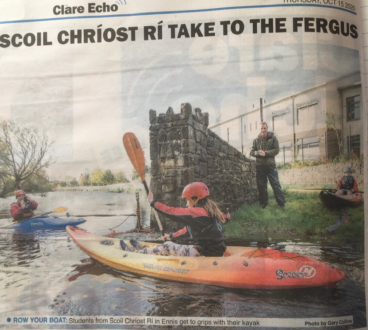 criostri's tweet photo. Kayak le Chéile making a splash in the @ClareChampion & @ClareEcho this week.
@Claresports @ActiveFlag @sportireland
#ActiveClare #UrbanAdventureHub https://t.co/qpgaCgwT4i
