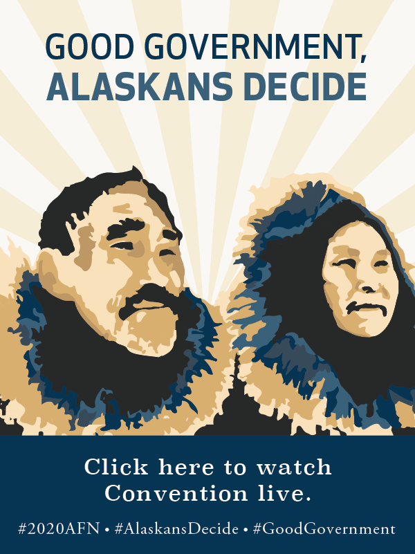 indianz's tweet photo. Get ready! The Alaska Federation of Natives is opening its annual convention. It's all virtual this year on account of #COVID19. Watch the livestream or participate online and through the @nativefed app.
📺https://t.co/Vk565YZI91
#2020AFN #AlaskansDecide #GoodGovernment https://t.co/Z2nCkBhd8e